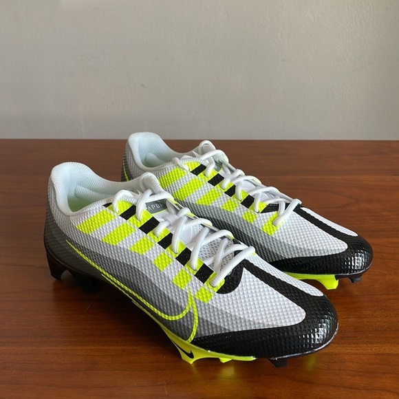 Nike Vapor Edge Speed 360 Neon Volt DQ5110-071 Football Cleats Men’s Size 10.5 - Picture 2 of 5